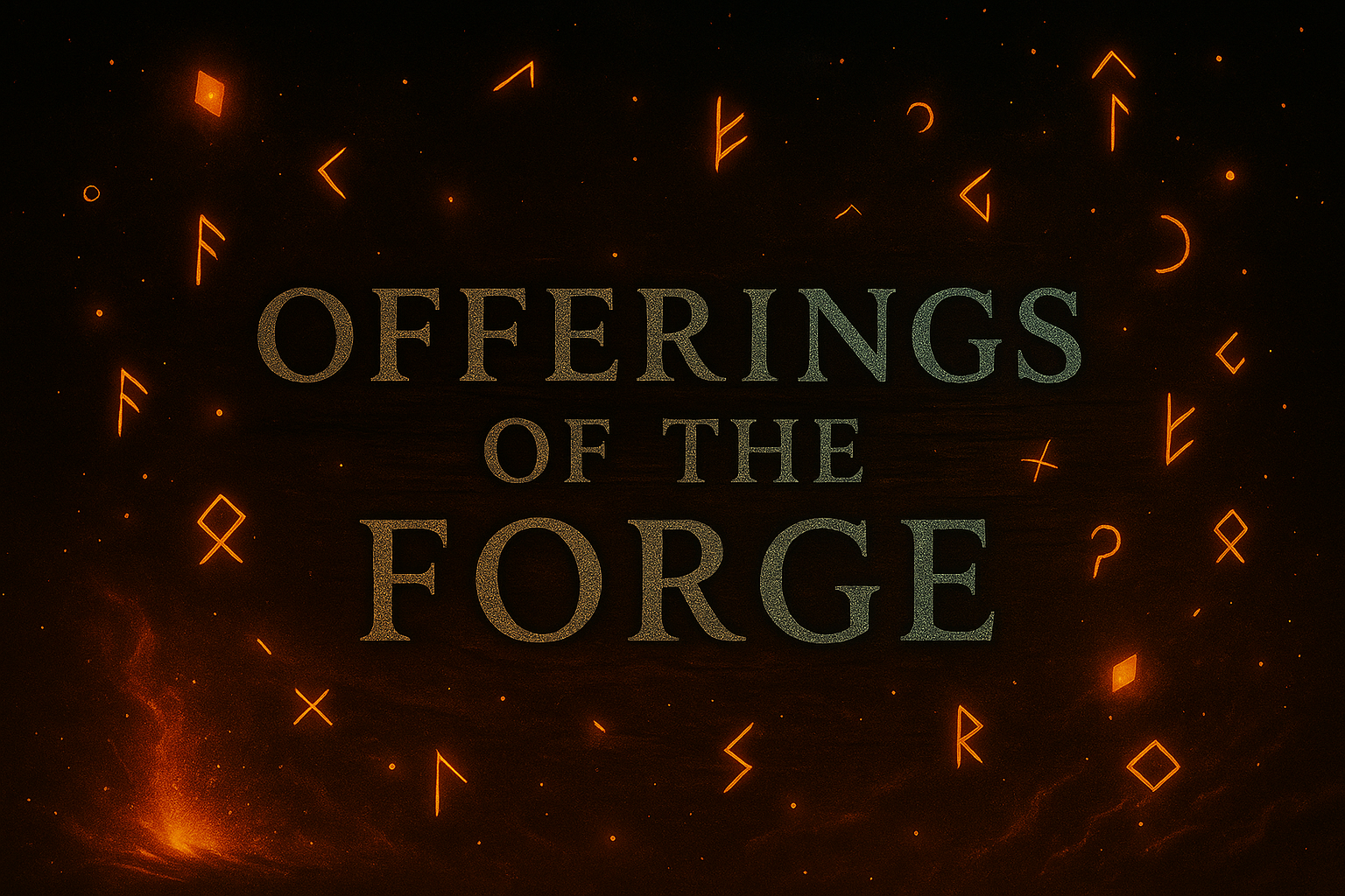 Offerings of the Forge